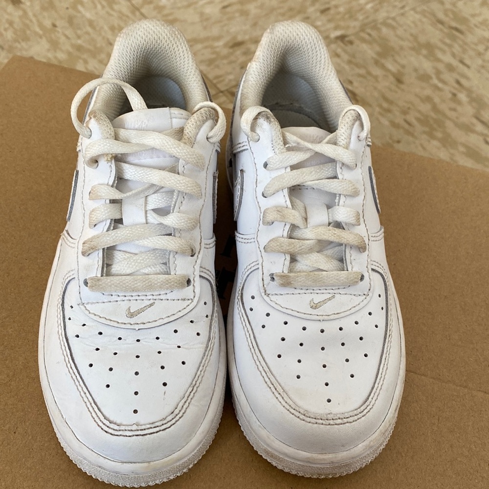 Boys White Airforce Ones